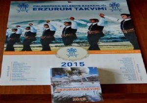 Palandöken Belediyesi 2015 şehir takvimi çıktı